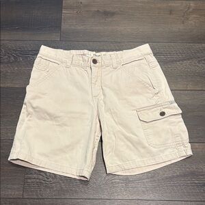 Guess Men's 28 Cream Chino Shorts